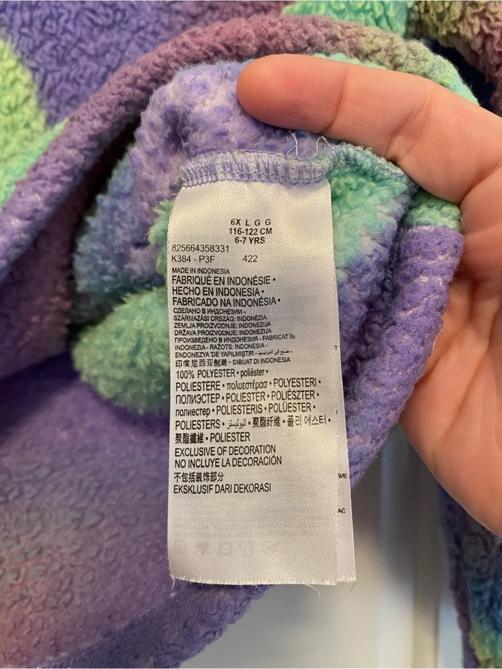Girls Nike Sherpa hoodie